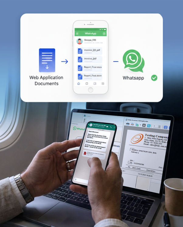 SQL Account Whatsapp Integration with all documents