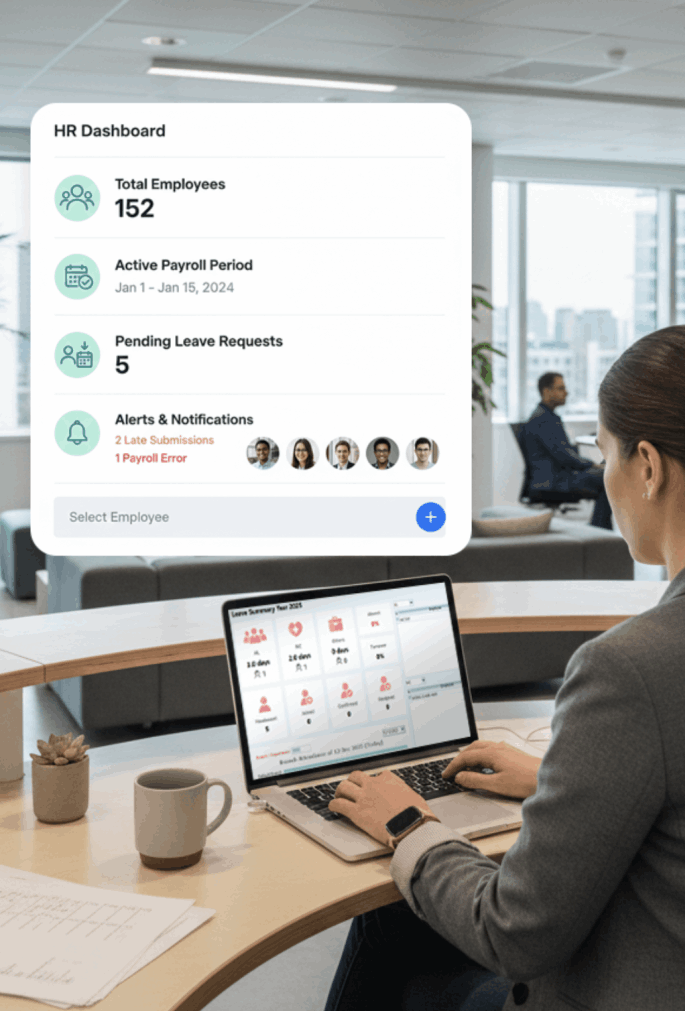 SQL Payroll HR Manager